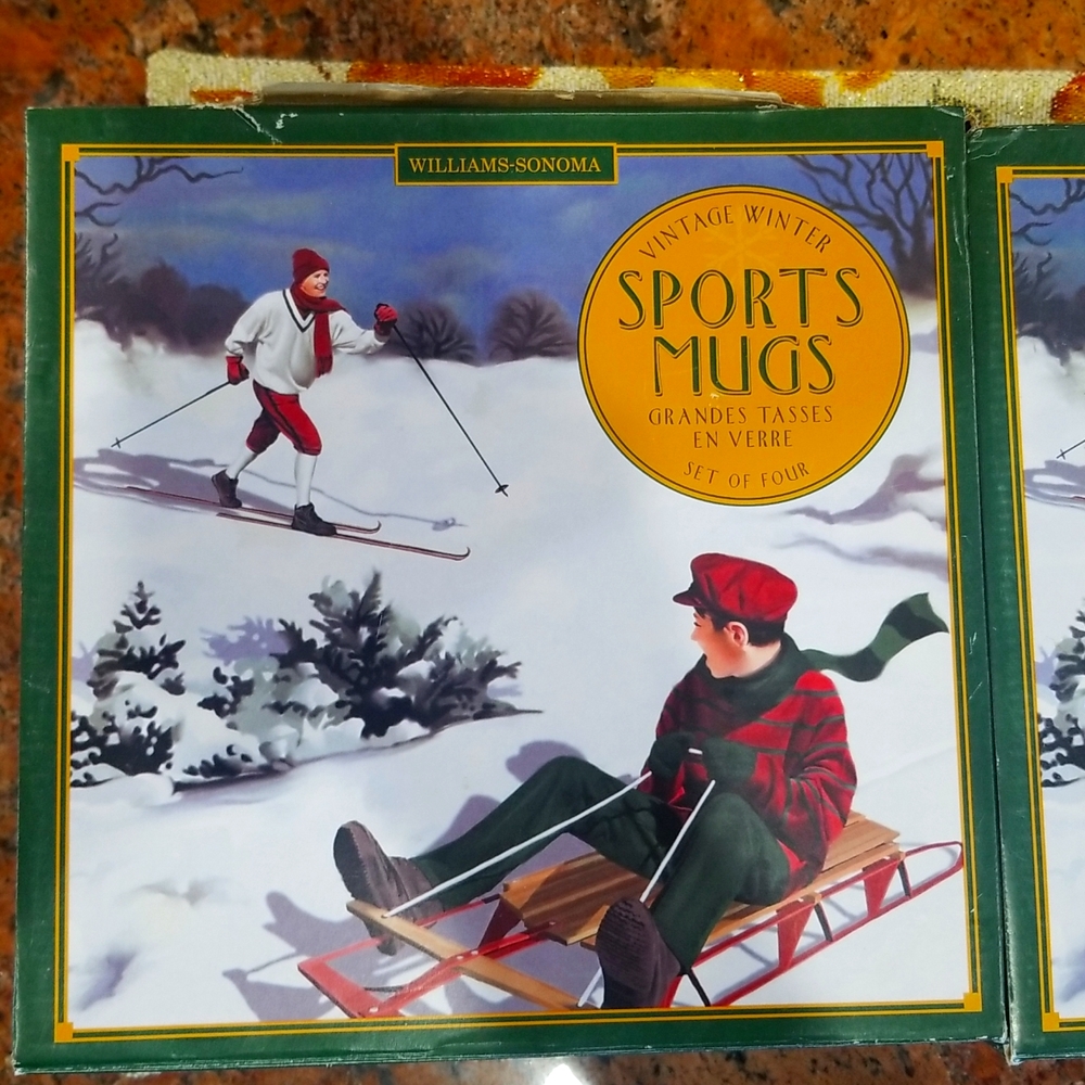 William Sonoma set of mugs